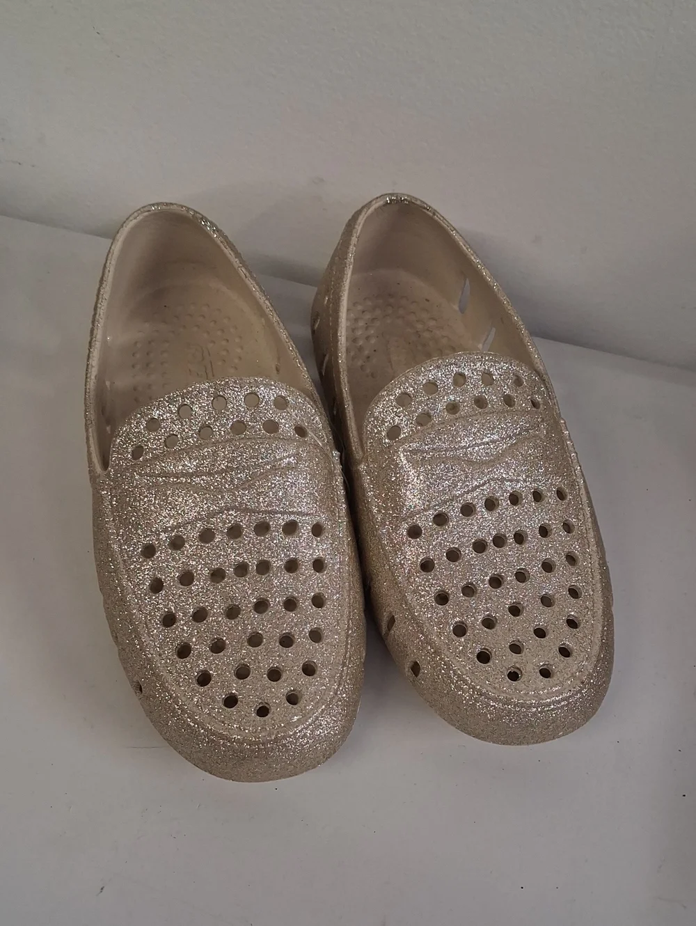 Kids Floafers Prodigy Sparkle Slip On Shoes Sz. 12